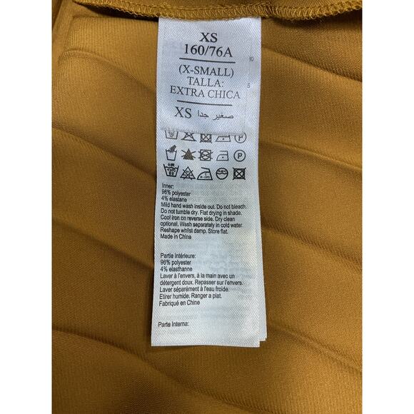 Allsaints 'Jessie' Beige Polyester Dress Size XS - Picture 5 of 6